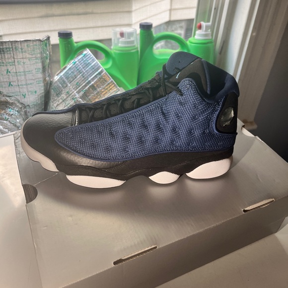 air Jordan retro 13 deadstock Black and Blue Sneakers main image 7